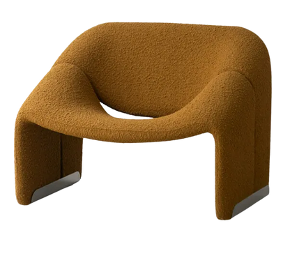 Groovy M-Chair Stoel Studio Otis Cashmere Lamb Orange  