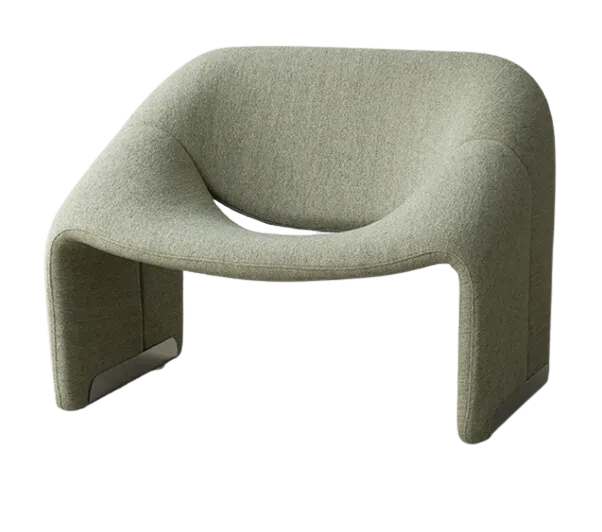 Groovy M-Chair Stoel Studio Otis Cotton Hemp Green  