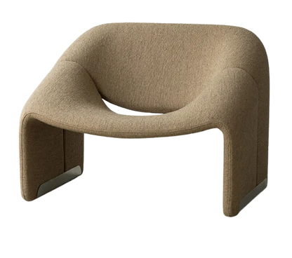 Groovy M-Chair Stoel Studio Otis Cotton Hemp Khaki  