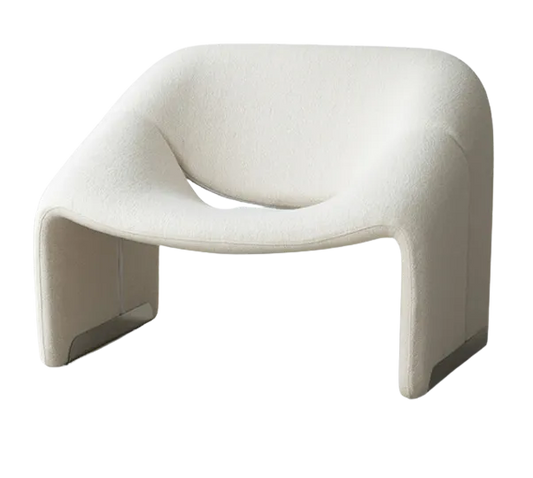 Groovy M-Chair Stoel Studio Otis Cotton Hemp White  