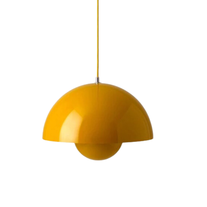 Simone Hanglamp lamp Studio Otis Mosterd geel  